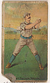 Craig, Left Field, Washington, from the Gold Coin series (N284) for Gold Coin Chewing Tobacco, D. Buchner & Co., New York  American, Commercial color lithograph reproducing drawing