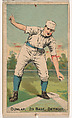 Dunlap, 2nd Base, Detroit, from the Gold Coin series (N284) for Gold Coin Chewing Tobacco, D. Buchner & Co., New York  American, Commercial color lithograph reproducing drawing