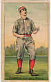 Fogerty, Right Field, Philadelphia, from the Gold Coin series (N284) for Gold Coin Chewing Tobacco, D. Buchner & Co., New York  American, Commercial color lithograph reproducing drawing