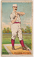 McCormick, Pitcher, Pittsburgh, from the Gold Coin series (N284) for Gold Coin Chewing Tobacco, D. Buchner & Co., New York American, Commercial color lithograph reproducing drawing
