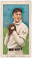 Christy Mathewson, New York, from Coupon Cigarettes Baseball Issue, 1910, Coupon Cigarettes, Commercial color lithograph