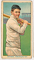 Josh Devore, Philadelphia, from Coupon Cigarettes Baseball Issue, 1914-1916, Coupon Cigarettes, Commercial color lithograph