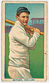 Josh Devore, Chillicothe, from Coupon Cigarettes Baseball Issue, 1914-1916, Coupon Cigarettes, Commercial color lithograph