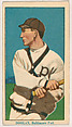 Mickey Doolan, Baltimore, from Coupon Cigarettes Baseball Issue, 1914-1916, Coupon Cigarettes, Commercial color lithograph