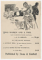 Two Women and a Fool, Charles Dana Gibson  American, Commercial relief process and letterpress