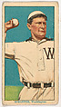 Herman "Germany" Schaefer, Washington, from Coupon Cigarettes Baseball Issue, 1914-1916, Coupon Cigarettes, Commercial color lithograph