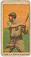 Ty Cobb, Detroit, from Kotton Tobacco Baseball Series, 1911-1916, People's Tobacco Co., Ltd., Commercial color lithograph