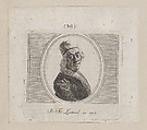 Self-portrait in a Red Cap, Anonymous, 18th century, Etching