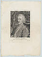 Portrait of Théodore Tronchin, René Gaillard French, Etching and engraving