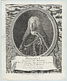 Portrait of François I, Johann Christoph Reinsperger, Etching and engraving; second state of three
