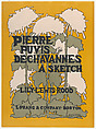 Pierre Puvis de Chavannes: A Sketch, Ethel Reed  American, Lithograph
