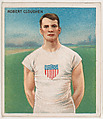 Robert Cloughen, Track and Field, from Mecca & Hassan Champion Athlete and Prize Fighter collection, 1910, Hassan Cigarettes American, Commercial color lithograph
