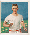 James Crowley, Track and Field, from Mecca & Hassan Champion Athlete and Prize Fighter collection, 1910, Mecca Cigarettes, Commercial color lithograph