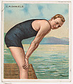 C. M. Daniels, Swimmer, from Mecca & Hassan Champion Athlete and Prize Fighter collection, 1910, Mecca Cigarettes, Commercial color lithograph