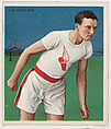 Harry Gissing, Track and Field, from Mecca & Hassan Champion Athlete and Prize Fighter collection, 1910, Mecca Cigarettes, Commercial color lithograph
