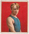 H. J. Handy, Swimmer, from Mecca & Hassan Champion Athlete and Prize Fighter collection, 1910, Mecca Cigarettes, Commercial color lithograph