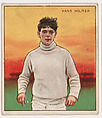 Hans Holmer, Track and Field, from Mecca & Hassan Champion Athlete and Prize Fighter collection, 1910, Mecca Cigarettes, Commercial color lithograph