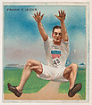 Frank C. Irons, Track and Field, from Mecca & Hassan Champion Athlete and Prize Fighter collection, 1910, Hassan Cigarettes American, Commercial color lithograph