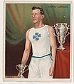 Harry Jensen, Track and Field, from Mecca & Hassan Champion Athlete and Prize Fighter collection, 1910, Mecca Cigarettes, Commercial color lithograph