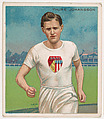 Thure Johansson, Track and Field, from Mecca & Hassan Champion Athlete and Prize Fighter collection, 1910, Mecca Cigarettes, Commercial color lithograph