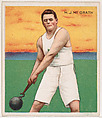 M. J. McGrath, Track and Field, from Mecca & Hassan Champion Athlete and Prize Fighter collection, 1910, Mecca Cigarettes, Commercial color lithograph