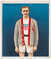 Paul Pilgrim, Track and Field, from Mecca & Hassan Champion Athlete and Prize Fighter collection, 1910, Mecca Cigarettes, Commercial color lithograph