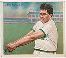John Flanagan, Track and Field, from Mecca & Hassan Champion Athlete and Prize Fighter collection, 1910, Mecca Cigarettes, Commercial color lithograph