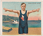Walter Lee, Track and Field, from Mecca & Hassan Champion Athlete and Prize Fighter collection, 1910, Mecca Cigarettes, Commercial color lithograph