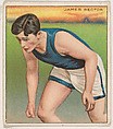 James Rector, Track and Field, from Mecca & Hassan Champion Athlete and Prize Fighter collection, 1910, Mecca Cigarettes, Commercial color lithograph