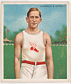 Clarence Tippett, Track and Field, from Mecca & Hassan Champion Athlete and Prize Fighter collection, 1910, Mecca Cigarettes, Commercial color lithograph