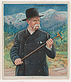 Edward Payson Weston, from Mecca & Hassan Champion Athlete and Prize Fighter collection, 1910, Mecca Cigarettes, Commercial color lithograph