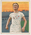 Harold Wilson, Track and Field, from Mecca & Hassan Champion Athlete and Prize Fighter collection, 1910, Mecca Cigarettes, Commercial color lithograph