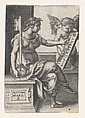 Copy of Grammatica, from "The Liberal Arts", Georg Pencz  German, Engraving