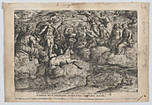 The Triumph of Eternity on Death, from "The Triumphs of Petrarch", Georg Pencz  German, Engraving; first state of two (Landau)