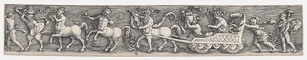 The Triumph of Bacchus, Georg Pencz  German, Engraving