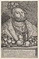 Portrait of Johann Friedrich the Magnanimous, Elector of Saxony, Georg Pencz  German, Engraving