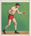 Sailor Burke, Boxing, from Mecca & Hassan Champion Athlete and Prize Fighter collection, 1910, Hassan Cigarettes American, Commercial color lithograph