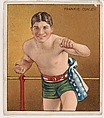 Frankie Conley, Boxing, from Mecca & Hassan Champion Athlete and Prize Fighter collection, 1910, Mecca Cigarettes, Commercial color lithograph