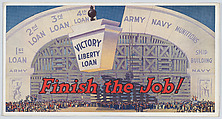 Finish the job!, Anonymous, American, 20th century American, Commercial color lithograph
