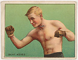 Bert Keyes, from the Champion Pugilists series (T219), issued by Mecca and Hassan Cigarettes, Mecca Cigarettes, Commercial color lithograph