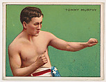 Tommy Murphy, from the Champion Pugilists series (T219), issued by Mecca and Hassan Cigarettes, Mecca Cigarettes, Commercial color lithograph