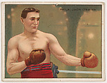 Jack O'Brien, from the Champion Pugilists series (T219), issued by Mecca and Hassan Cigarettes, Mecca Cigarettes, Commercial color lithograph