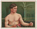 Tommy O'Keefe, from the Champion Pugilists series (T219), issued by Mecca and Hassan Cigarettes, Mecca Cigarettes, Commercial color lithograph