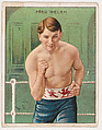 Fred Welsh, from the Champion Pugilists series (T219), issued by Mecca and Hassan Cigarettes, Mecca Cigarettes, Commercial color lithograph