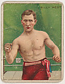 Billy West, from the Champion Pugilists series (T219), issued by Mecca and Hassan Cigarettes, Mecca Cigarettes, Commercial color lithograph