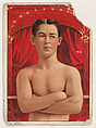 Jimmy Walsh, from the Champion Pugilists series (T219), issued by Mecca and Hassan Cigarettes, Mecca Cigarettes, Commercial color lithograph