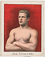 Joe Choynski, from the Champion Athlete and Prize Fighter series (T220), issued by Mecca and Tolstoi Cigarettes, Mecca Cigarettes, Commercial color lithograph