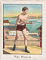 Pal Moore, from the Champion Athlete and Prize Fighter series (T220), issued by Mecca and Tolstoi Cigarettes, Mecca Cigarettes, Commercial color lithograph