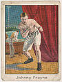 Johnny Frayne, from the Champion Athlete and Prize Fighter series (T220), issued by Mecca and Tolstoi Cigarettes, Mecca Cigarettes, Commercial color lithograph