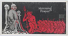 Morning prayer, Louis Raemaekers Flemish, Commercial color lithograph